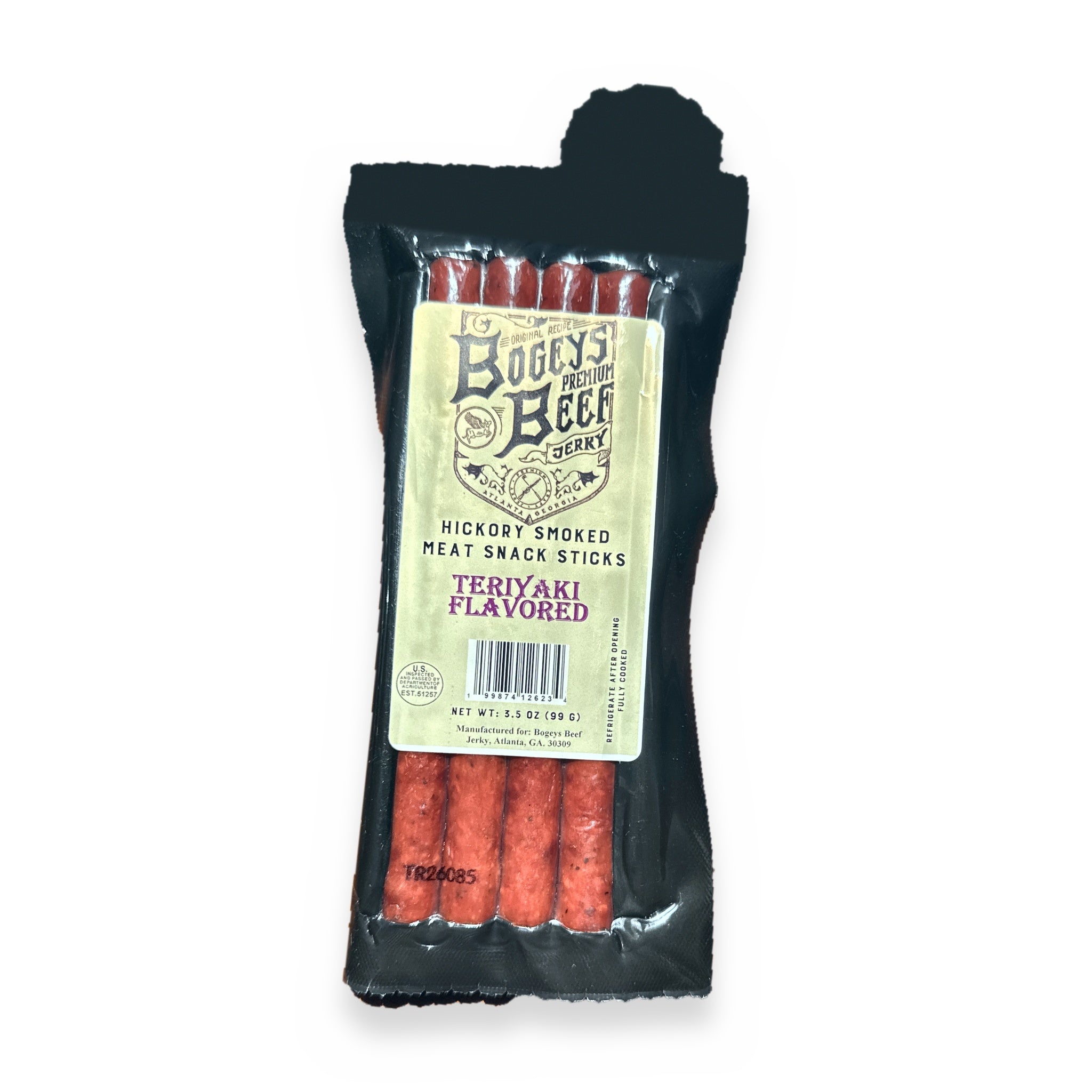 Bogeys Hickory Smoked Meat Snack Sticks – Teriyaki